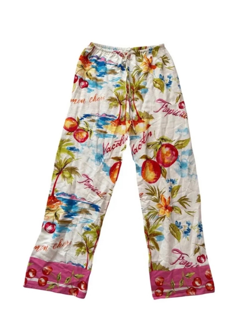 Label of Love Tropical Print Pants